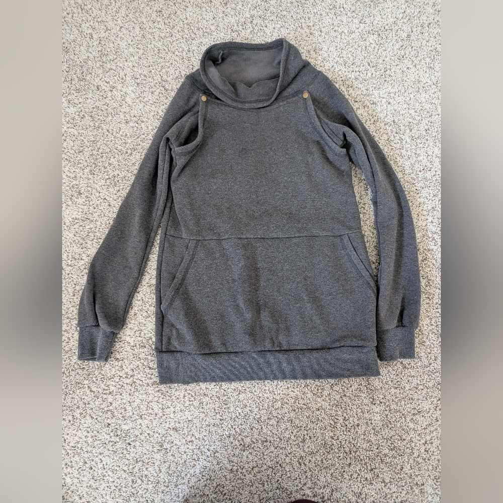 Latched Mama Harbor Snap Nursing Pullover Sweater